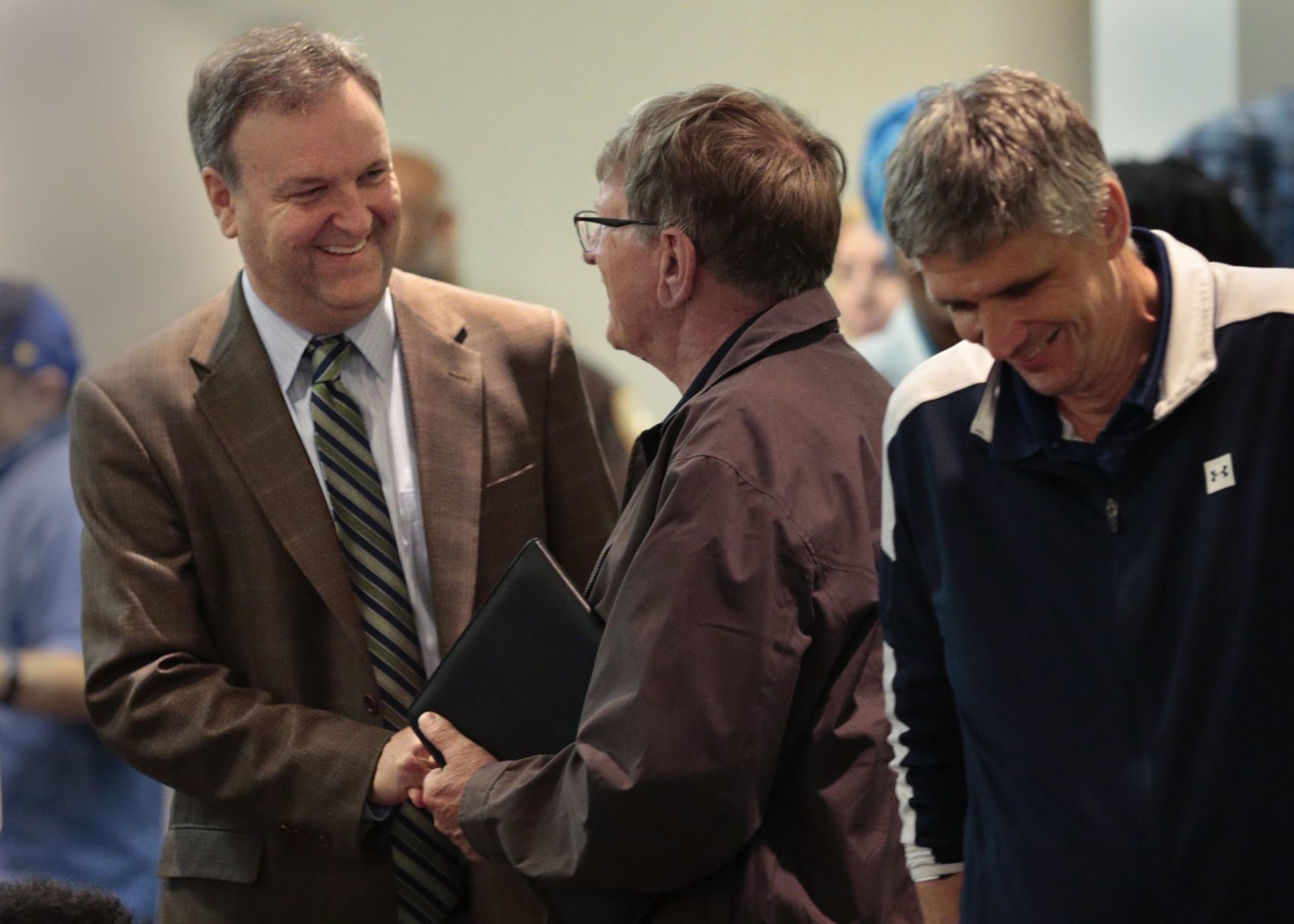Sam Page attends first county council meeting as county executive